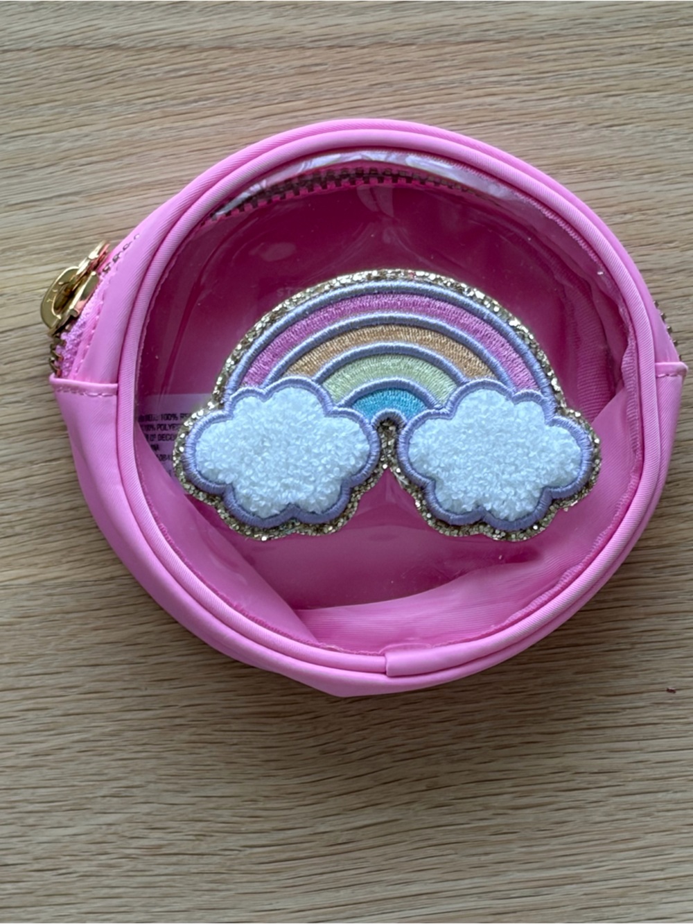 Stoney Clover Lane x Target Pouch with Rainbow Patch